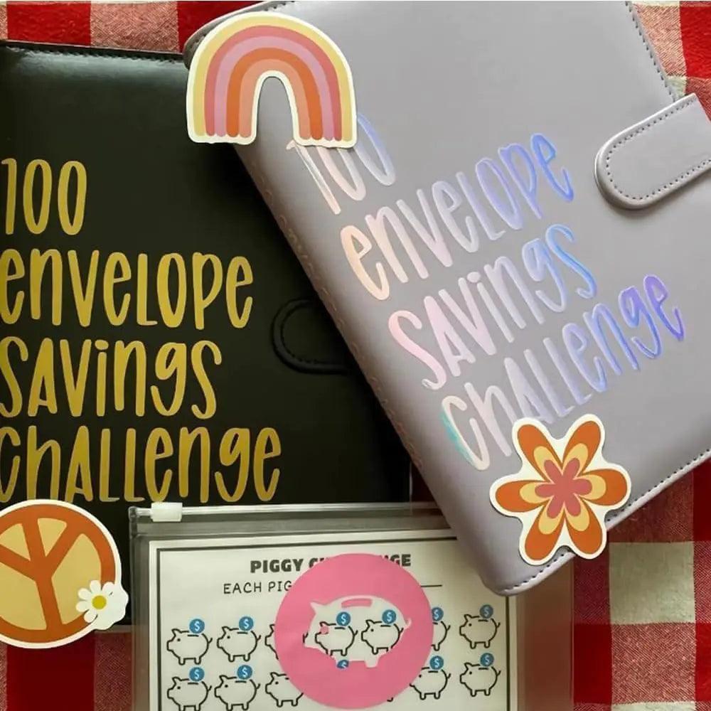 100 Envelope Savings Challenge Binder - ACO Marketplace