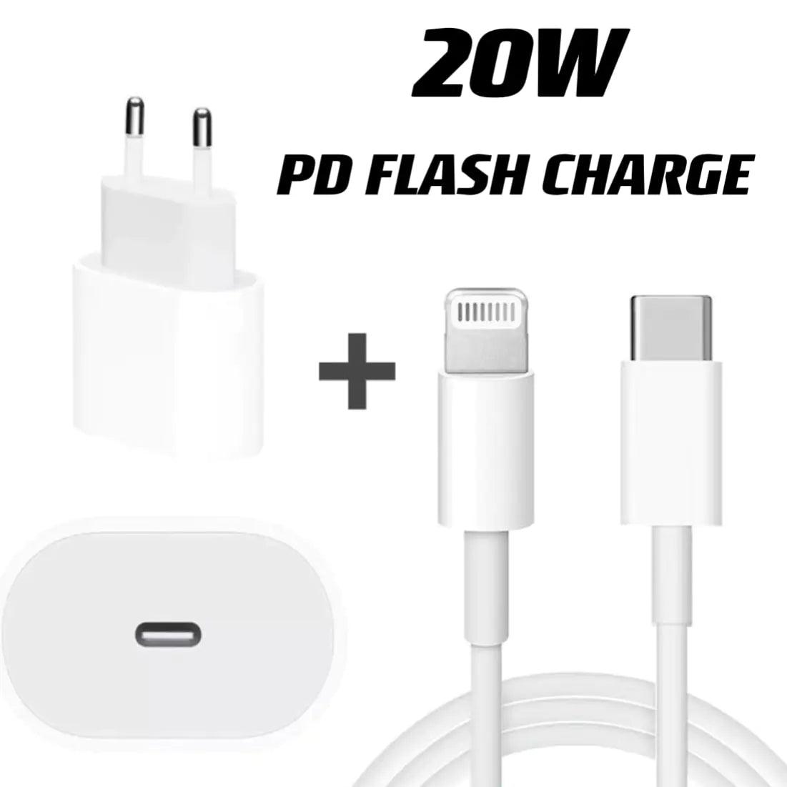 20W USB-C Power Adapter and Cord for iPhone - ACO Marketplace