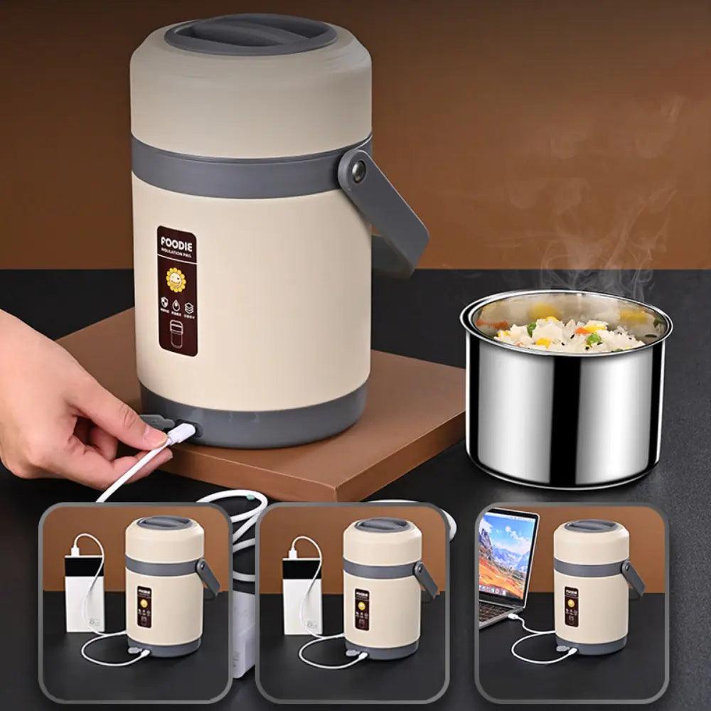 2L USB Electric Heated Lunch Box - ACO Marketplace