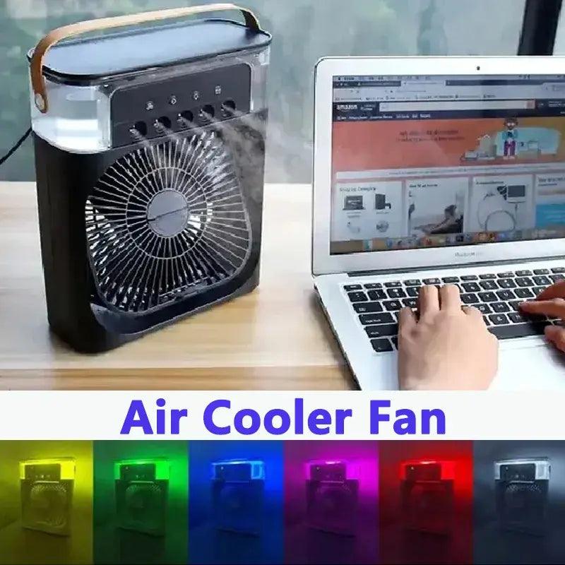 3-in-1 Portable Fan with LED Night Light - ACO Marketplace