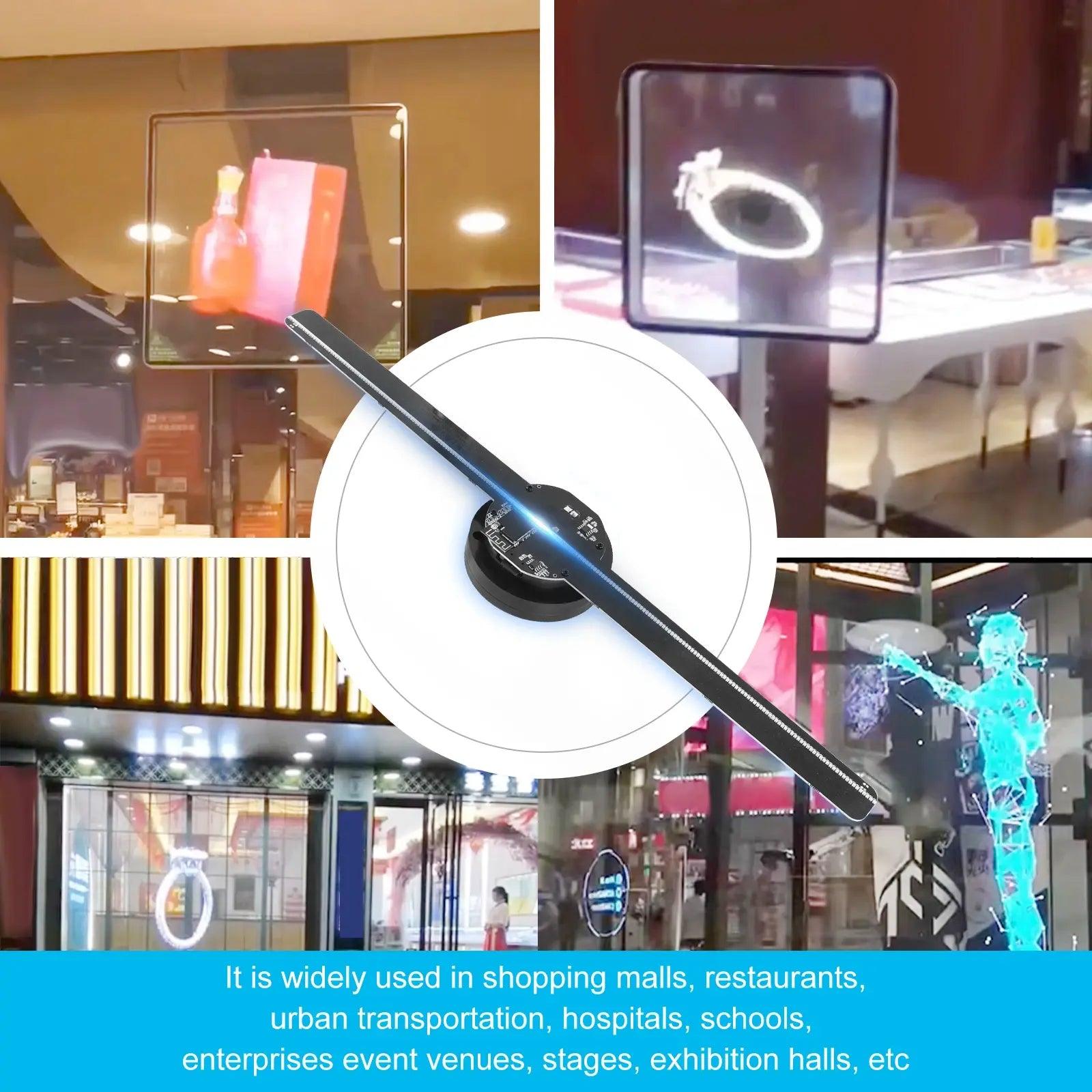 3D Holographic Projectors LED Fan - ACO Marketplace