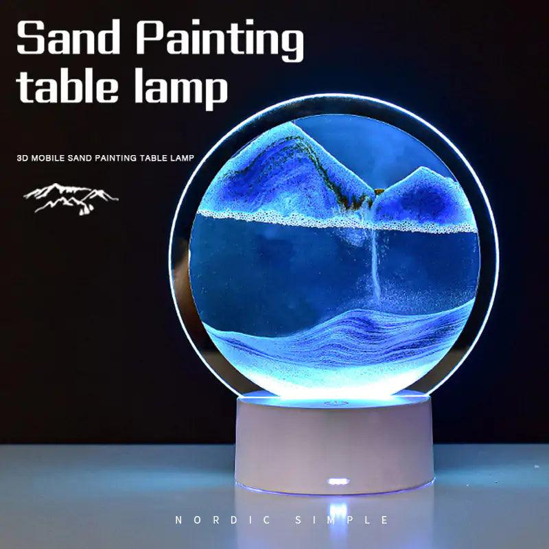 3D Night Light Decompression Desk Lamp - ACO Marketplace
