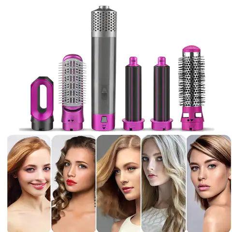 5-in-1 Hair Dryer Hot Comb Set - ACO Marketplace
