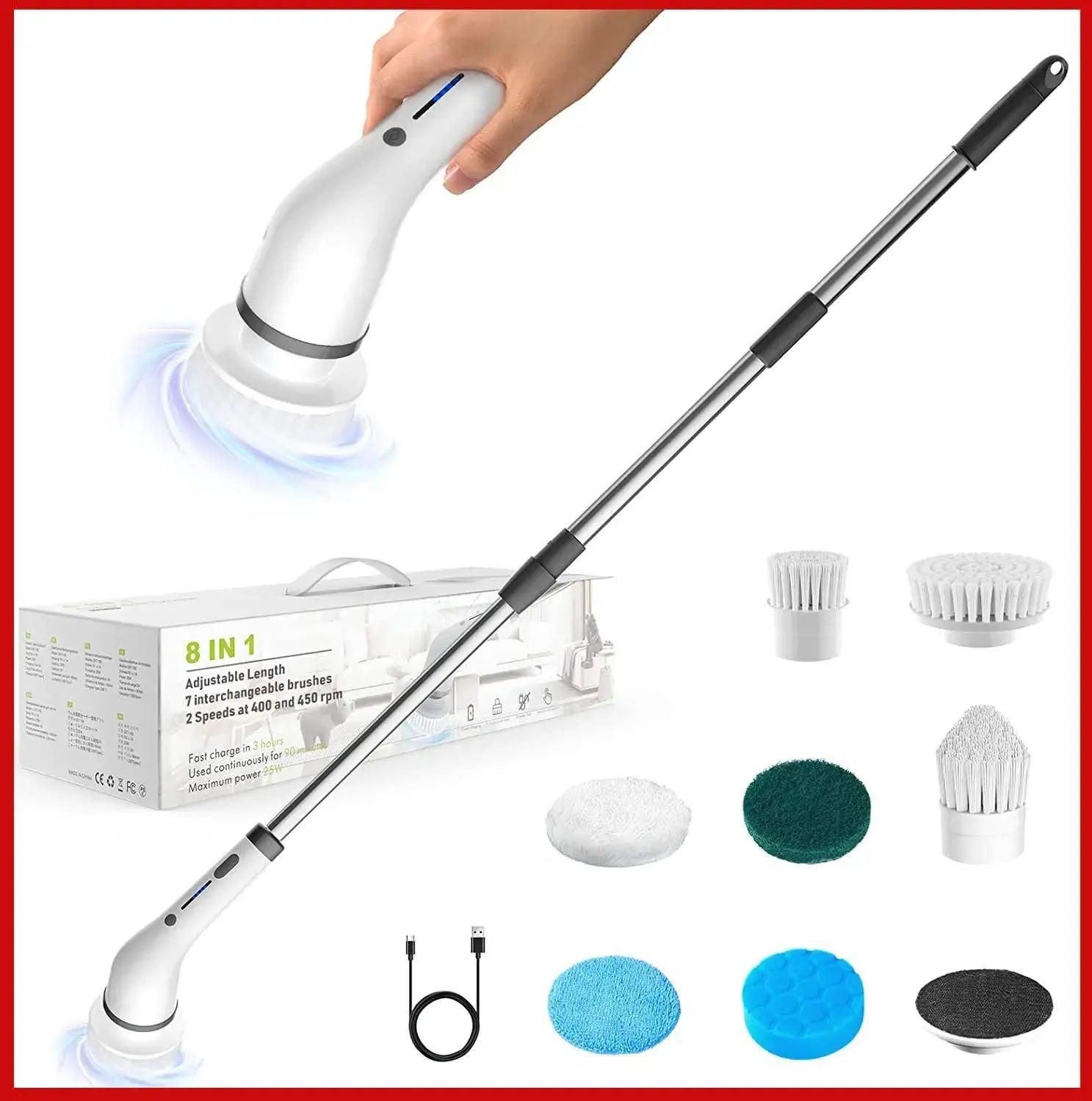8-in-1 USB Electric Cleaning Brush - ACO Marketplace