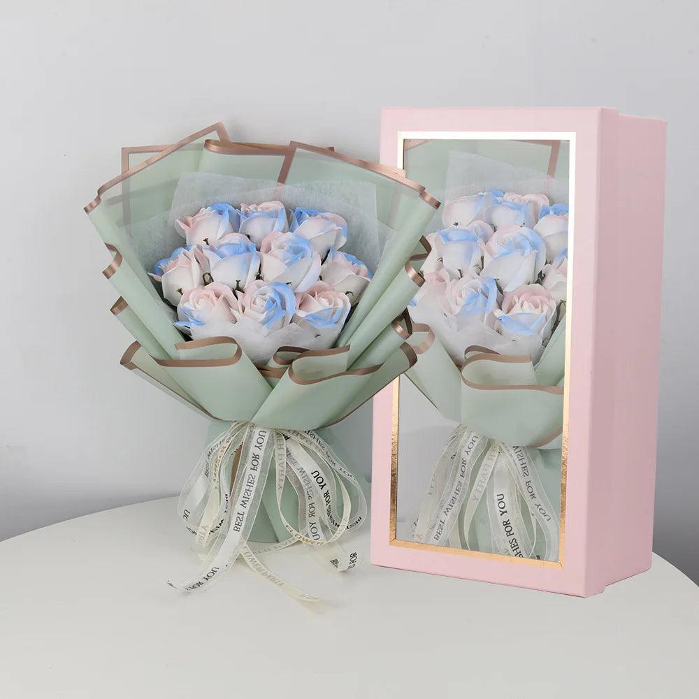 Artificial Crushed Rose Soap Flowers - ACO Marketplace