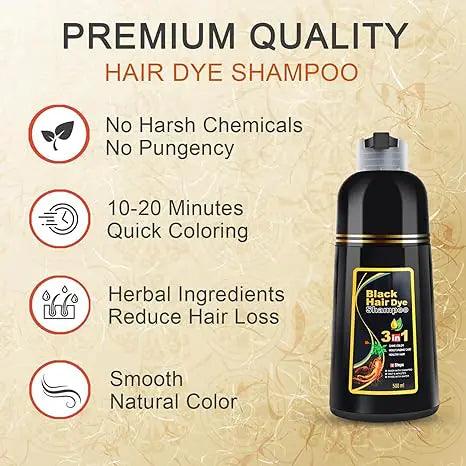 Black Hair Dye Shampoo - ACO Marketplace