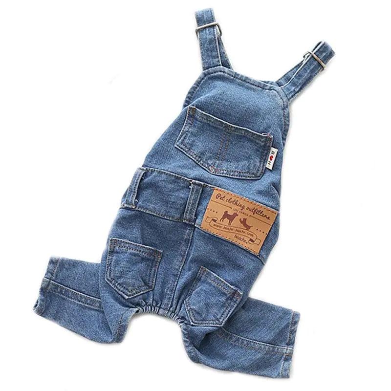 Blue Jeans Dog Overalls - ACO Marketplace
