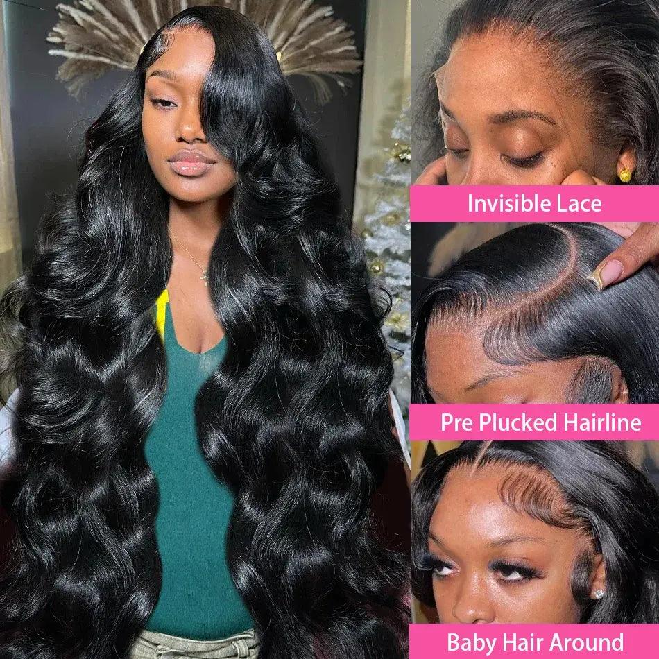 Brazilian Body Wave Lace Front Human Hair Wig - ACO Marketplace