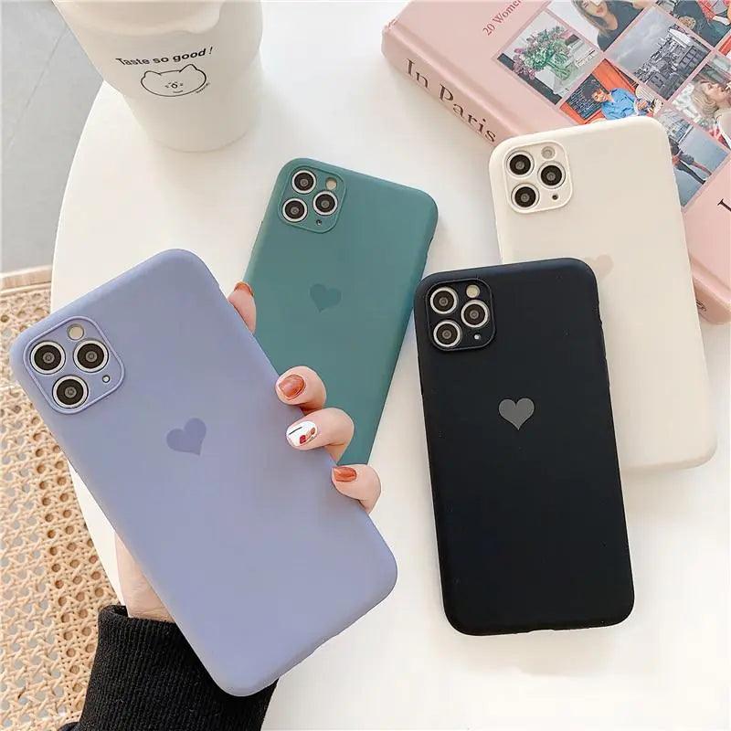 Candy Color Love Heart Case - ACO Marketplace