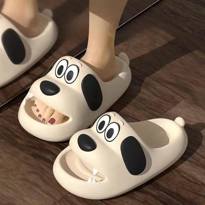 Cartoon Dog Flip Flops - ACO Marketplace