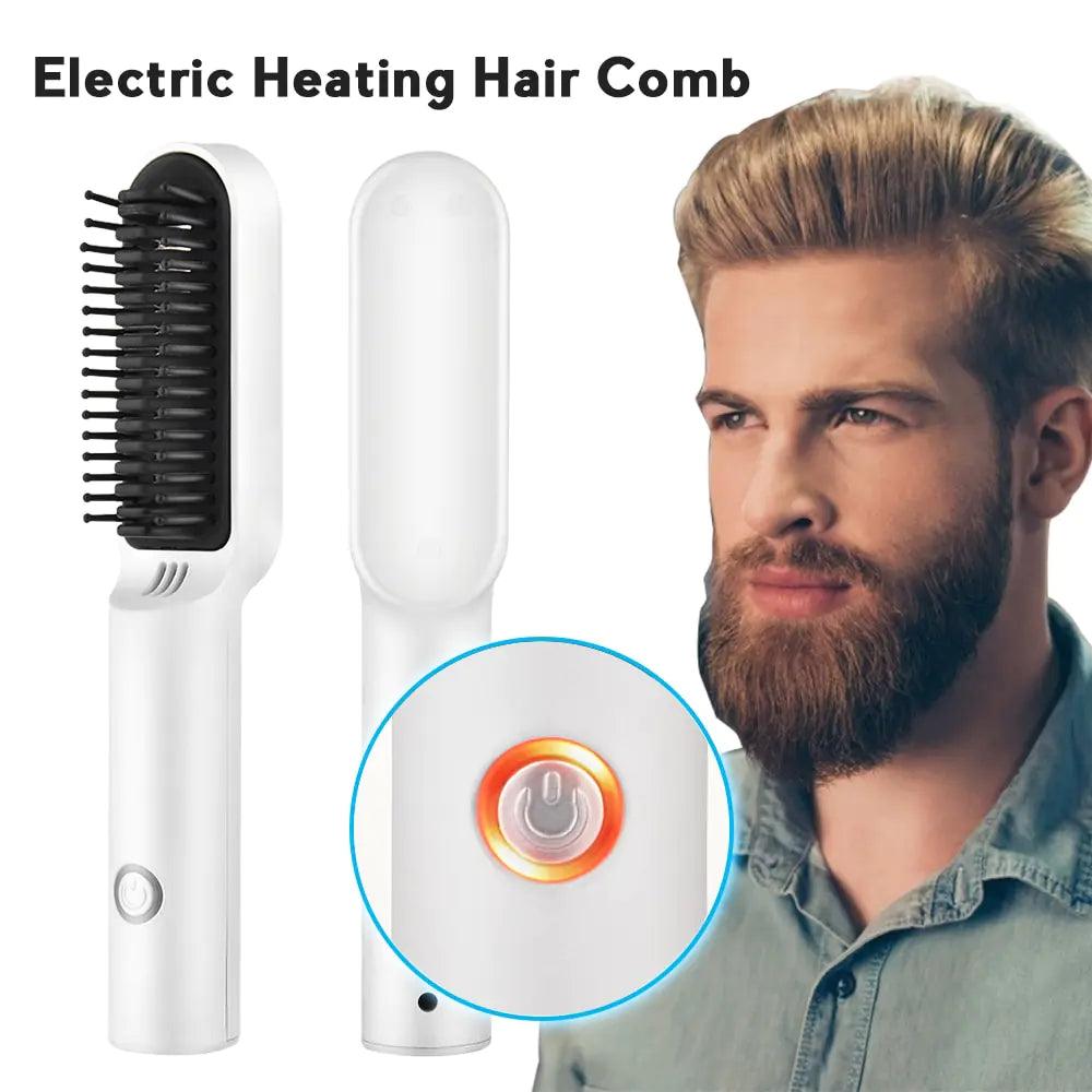 Ceramic Electric Hair Brush - ACO Marketplace