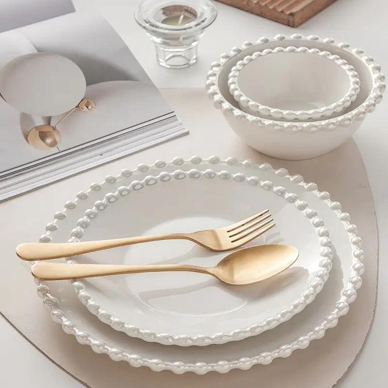 Ceramic Tableware Set Nordic Creative Pearls - ACO Marketplace