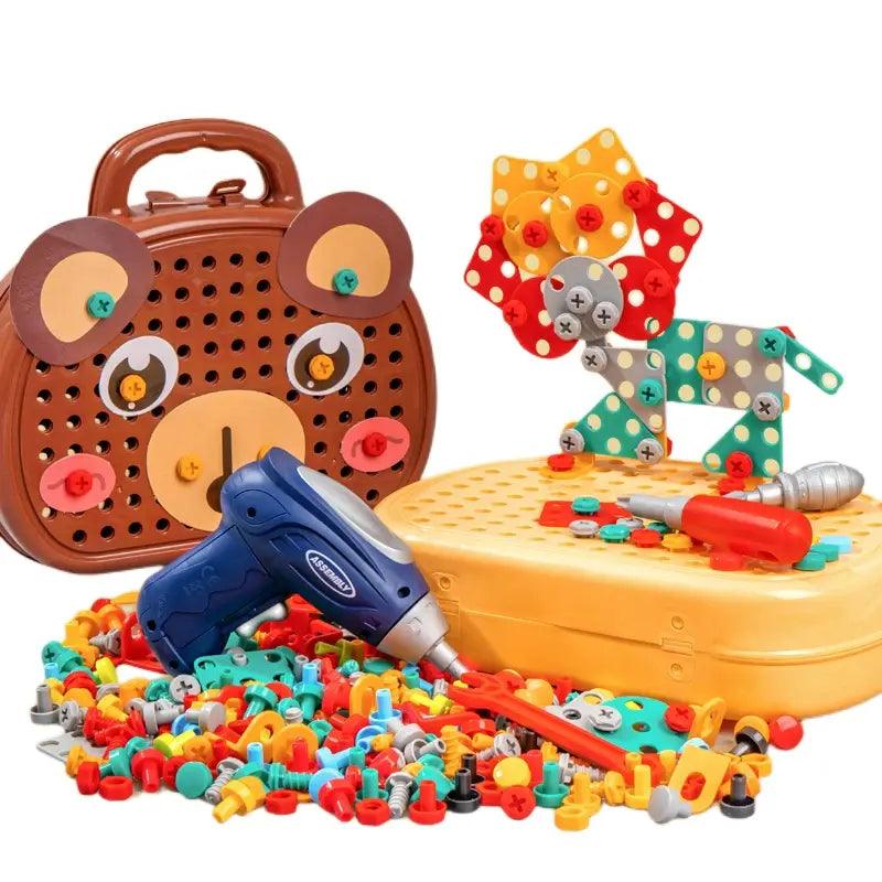 Children Electric Drill Toolbox Driller Games - ACO Marketplace
