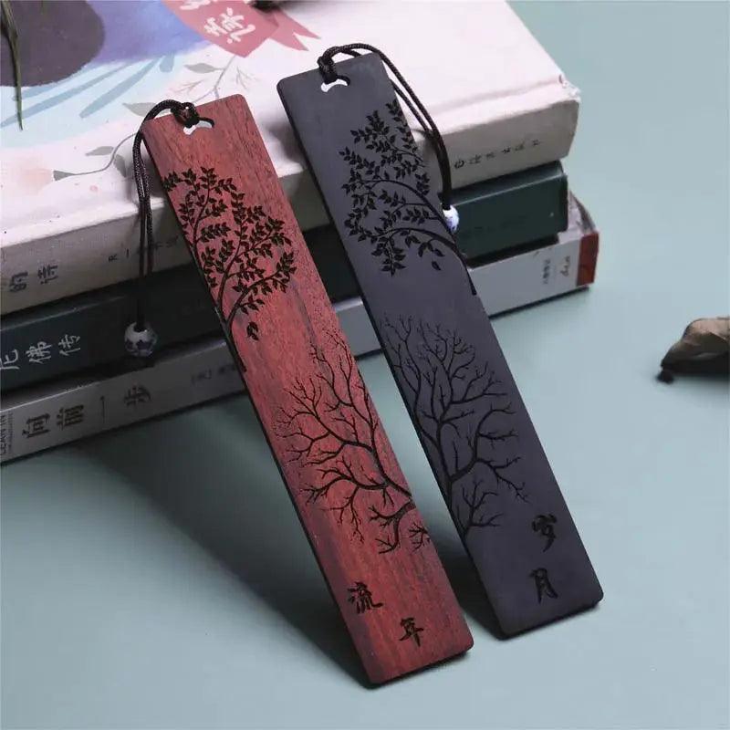 Chinese Style Wooden Bookmark - ACO Marketplace