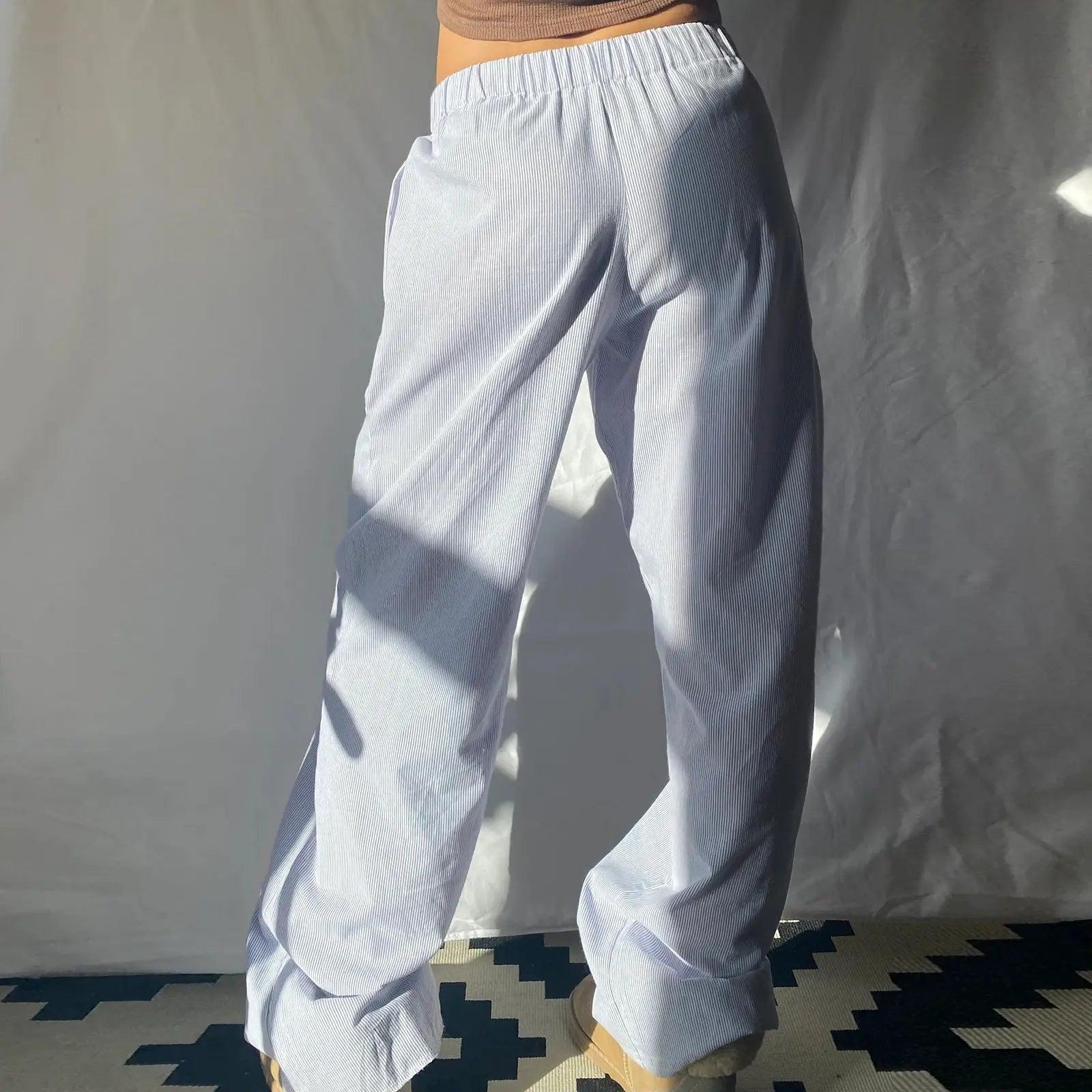 Cleanfit Striped Casual Trousers - ACO Marketplace