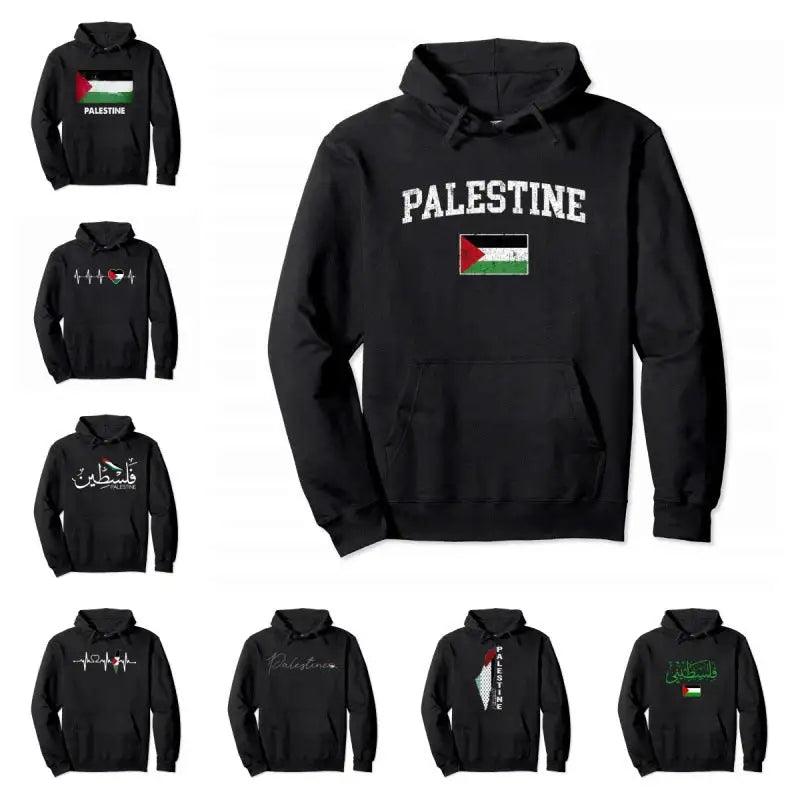 Cotton Palestine Pullover Hoodie - ACO Marketplace