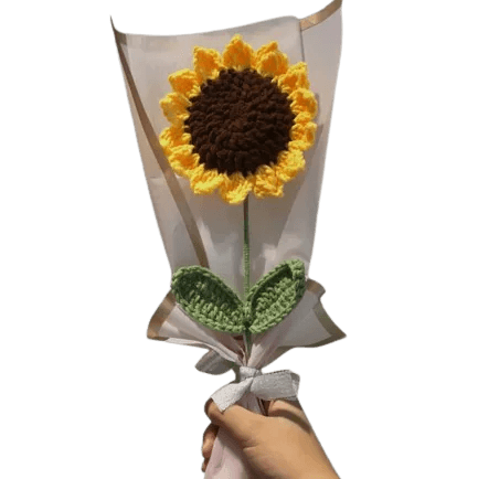 Crafted Crochet Sunflower - ACO Marketplace