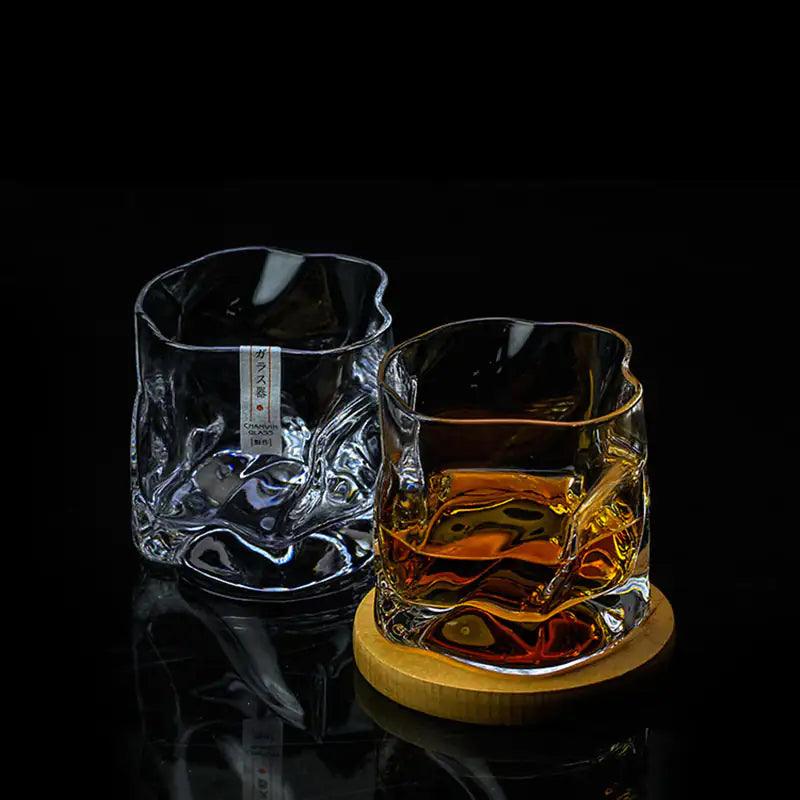 Crumple Japanese Style Whiskey Glass - ACO Marketplace
