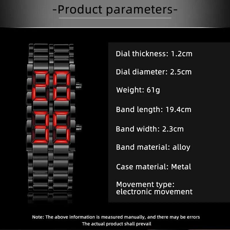 Digital Lava Wristwatch for Men - ACO Marketplace