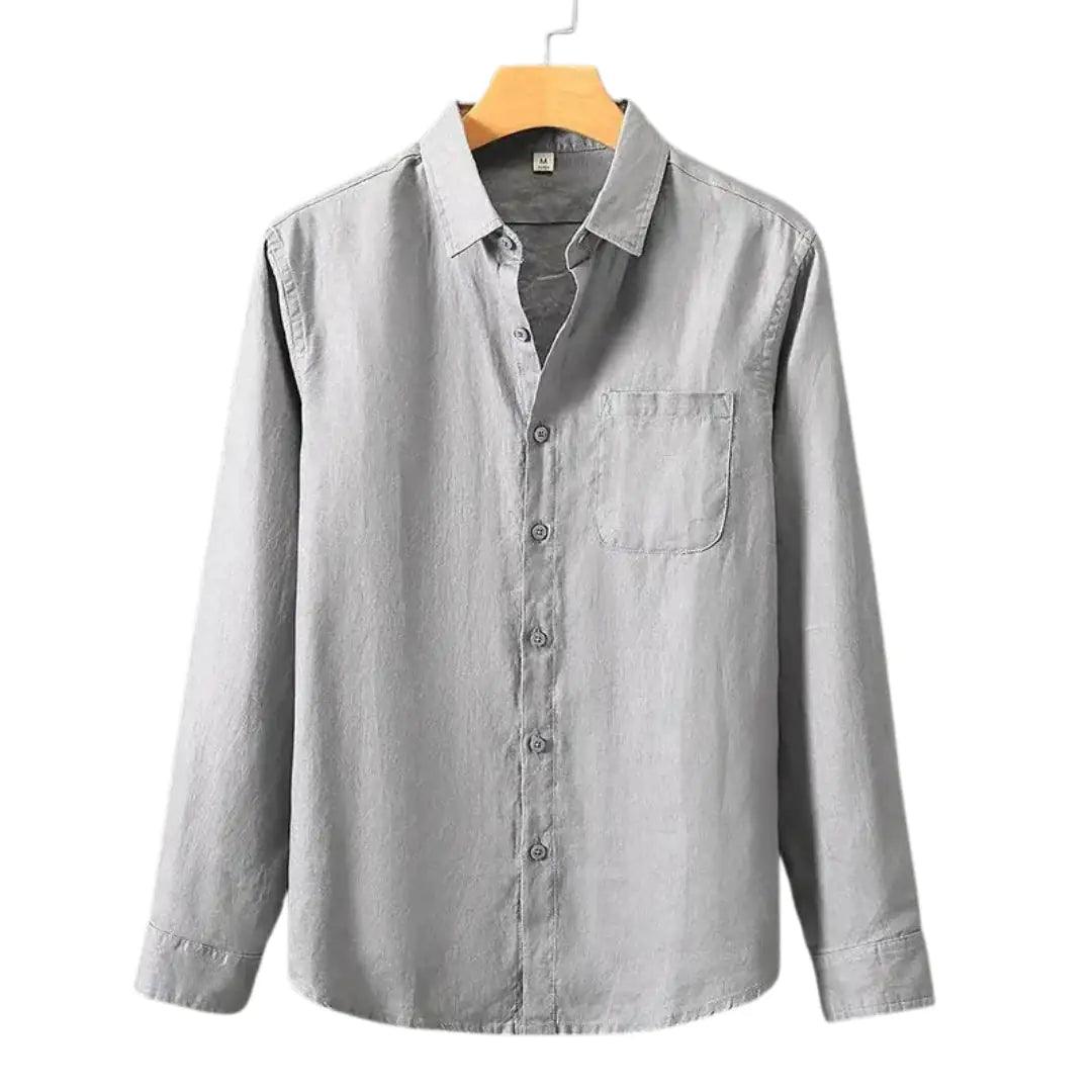 East Rain Men's Long Sleeve Cotton Shirt - ACO Marketplace