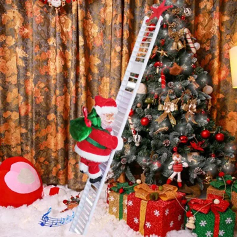 Electric Climbing Ladder Santa Claus Doll - ACO Marketplace