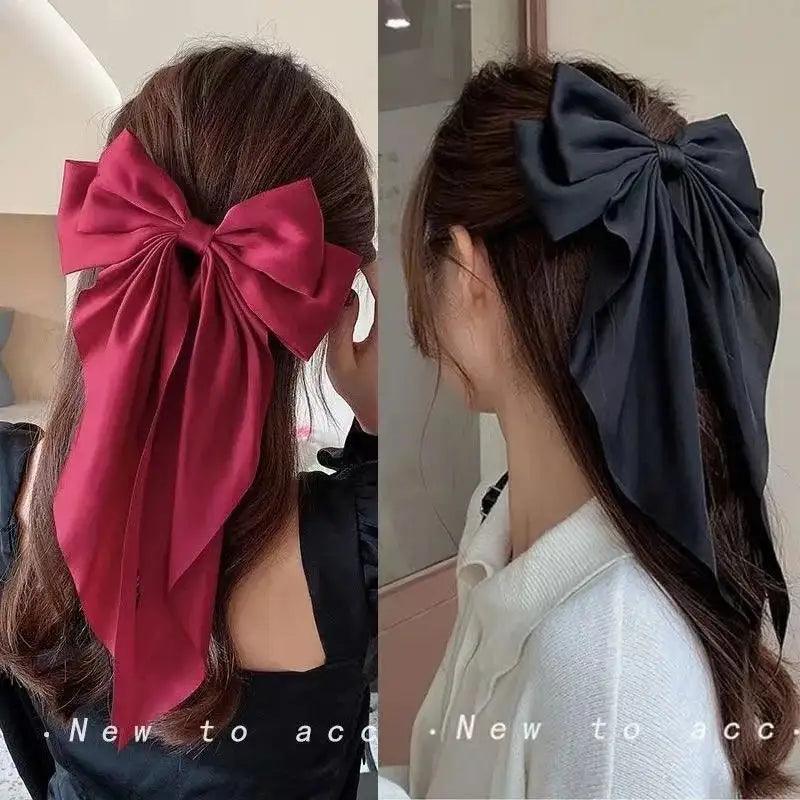 Elegant Bow Ribbon Hair Clip - ACO Marketplace