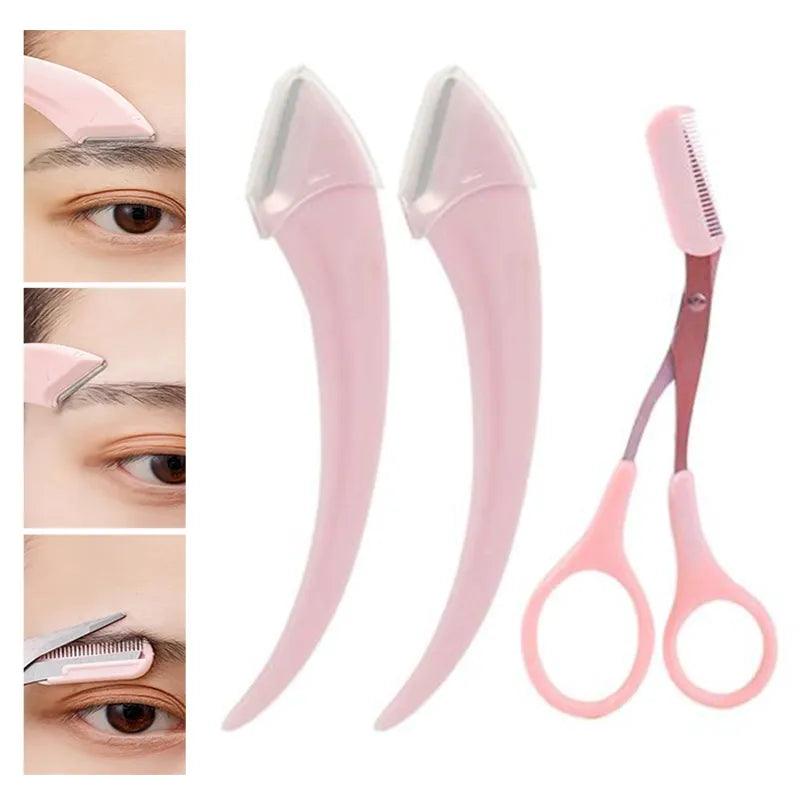Eyebrow Trimming Scissors With Comb - ACO Marketplace