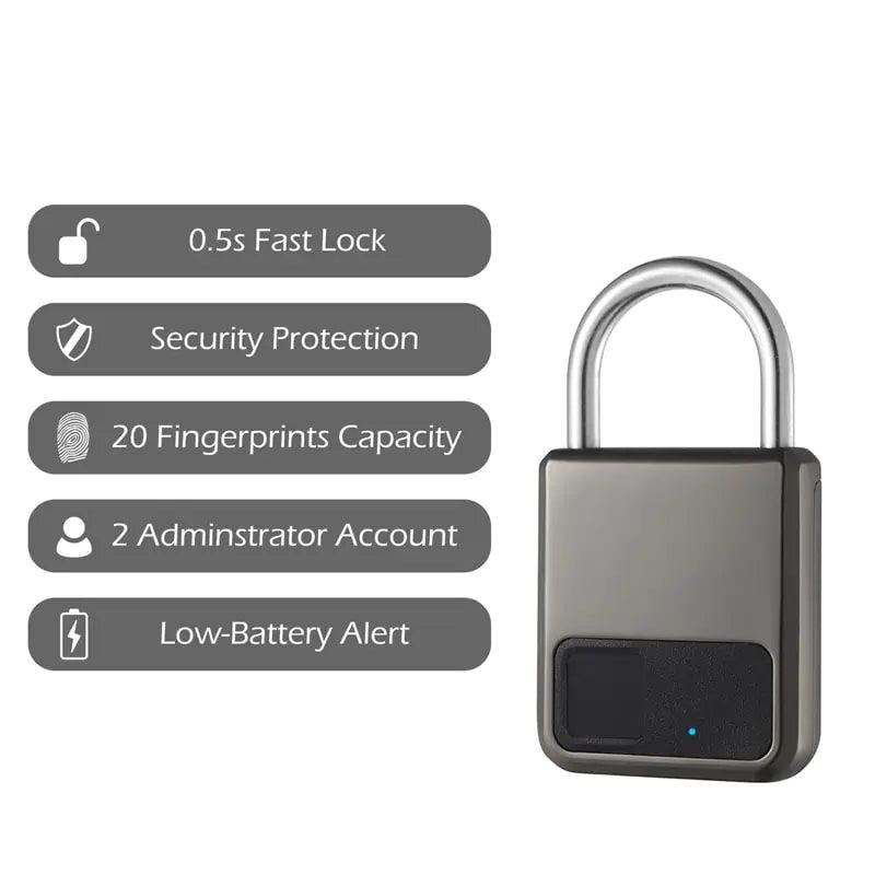 Fingerprint Padlock - ACO Marketplace