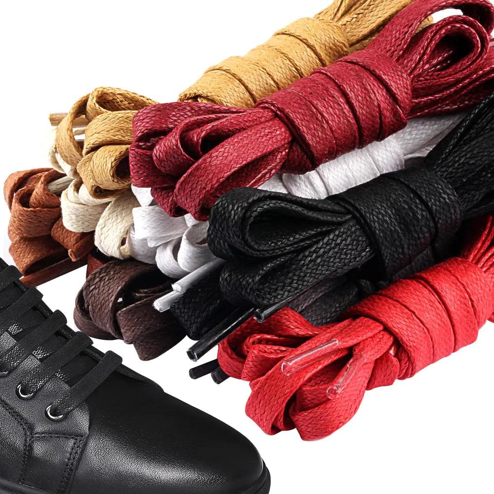 Flat Waxed Cotton Shoelaces Collection - ACO Marketplace