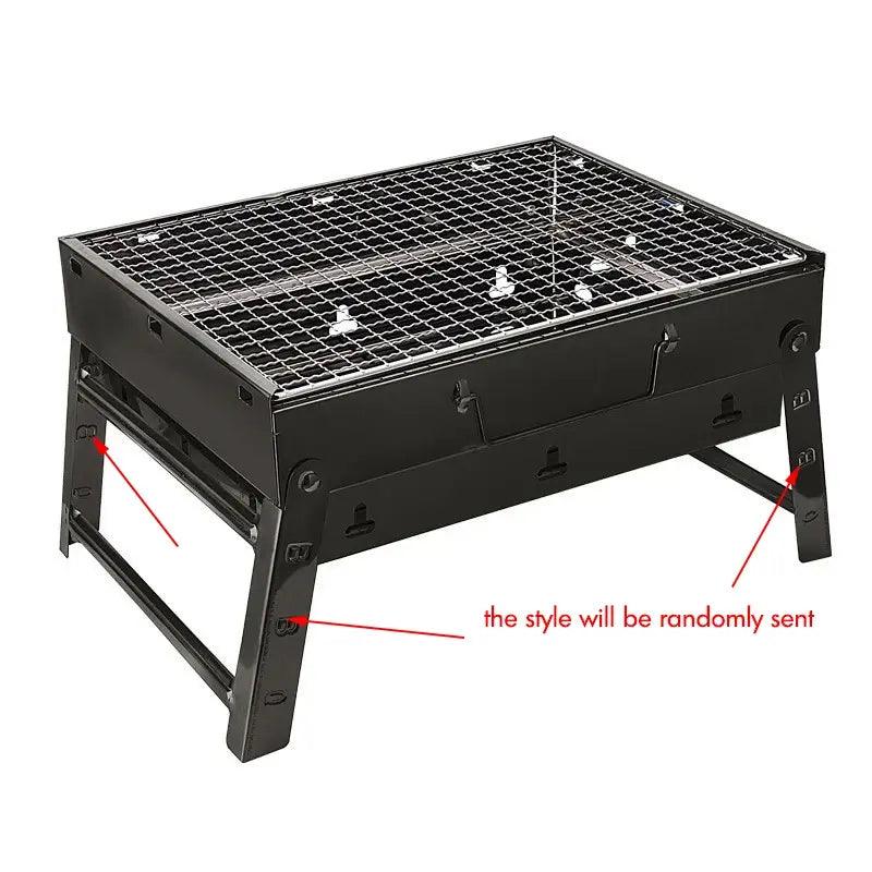 Folding Portable Barbecue Charcoal Grill - ACO Marketplace