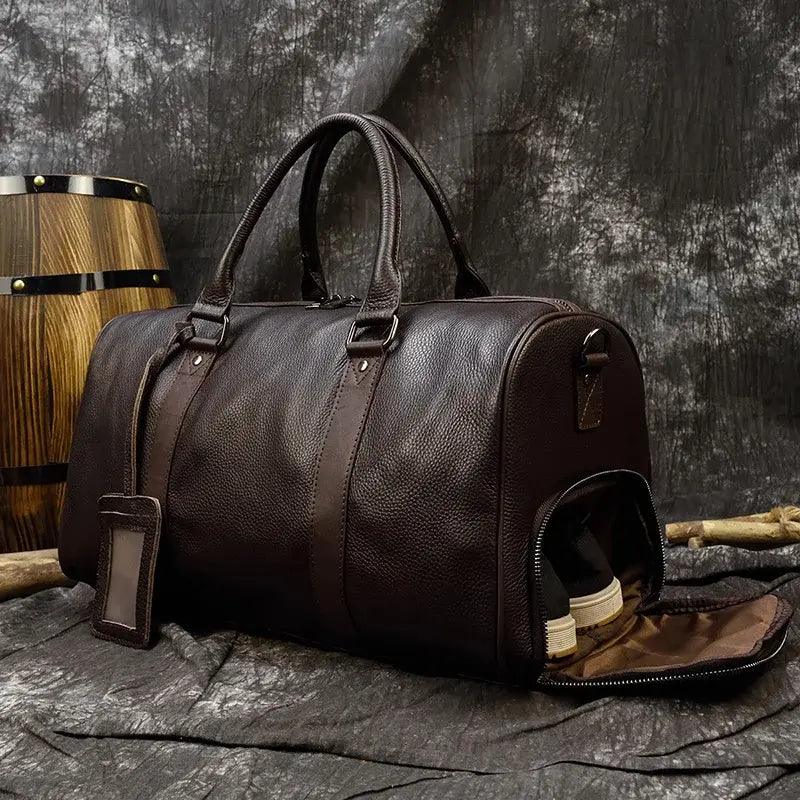 Genuine Leather Travel Bag - ACO Marketplace