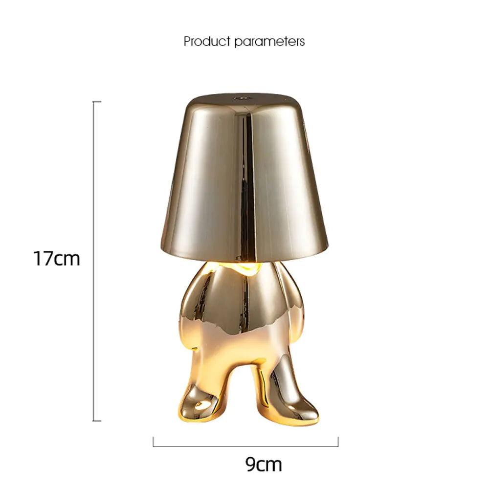 Golden Man LED Touch Lamp - ACO Marketplace