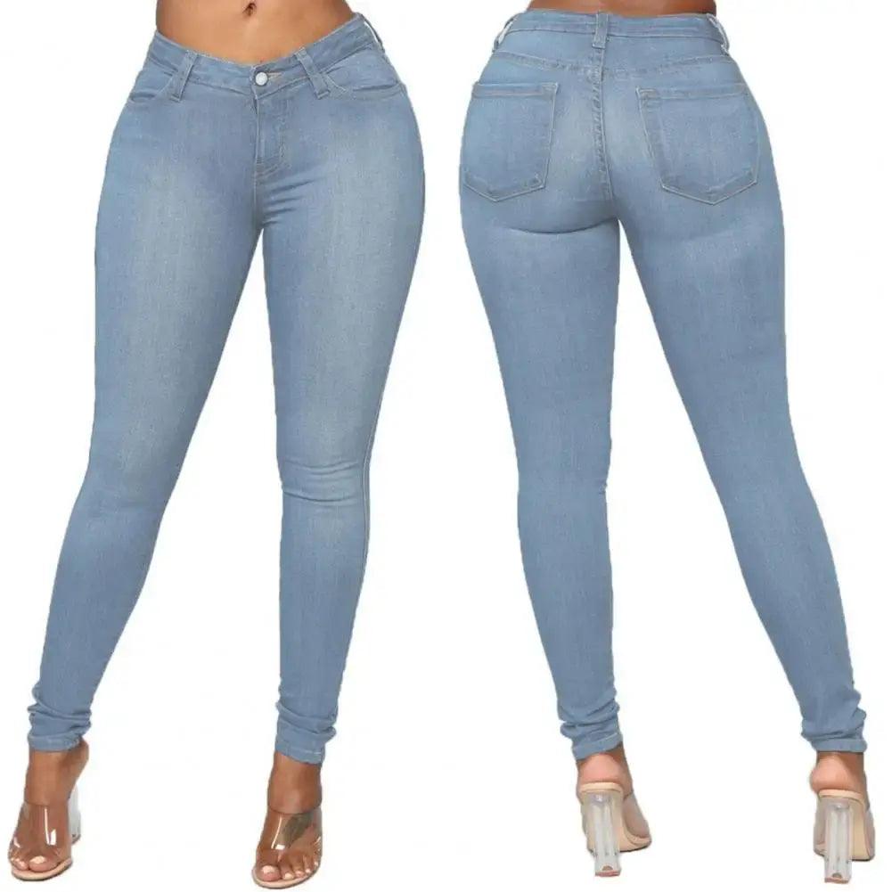High Elastic Women Skinny Jeans - ACO Marketplace