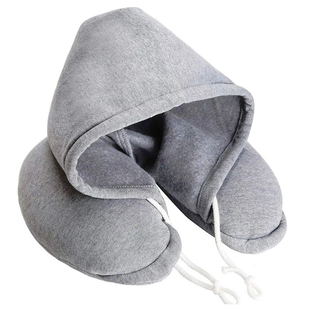Hooded Travel Neck Pillow - ACO Marketplace