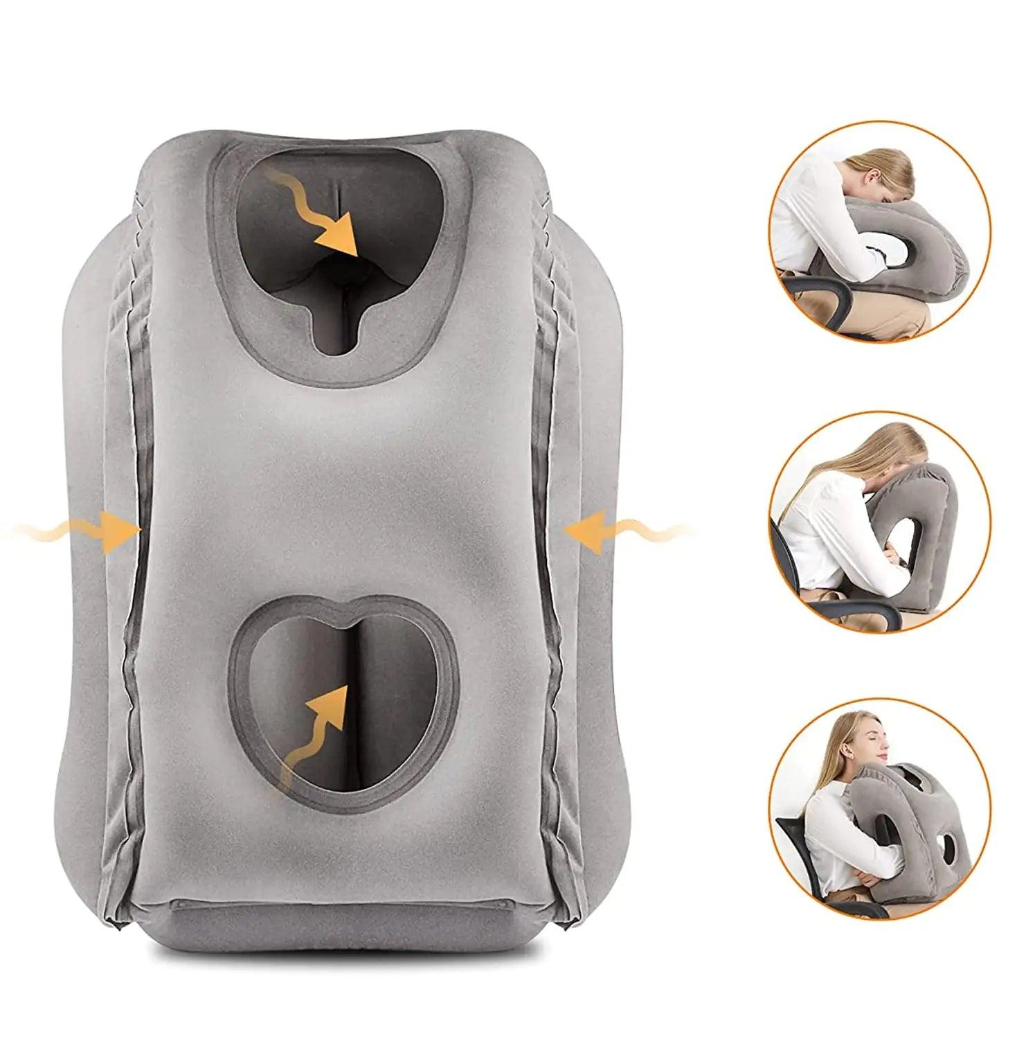 Inflatable Travel Pillow: Compact Comfort - ACO Marketplace