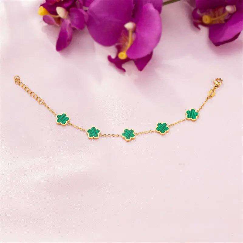 Ladies Charm Flower Bracelets - ACO Marketplace