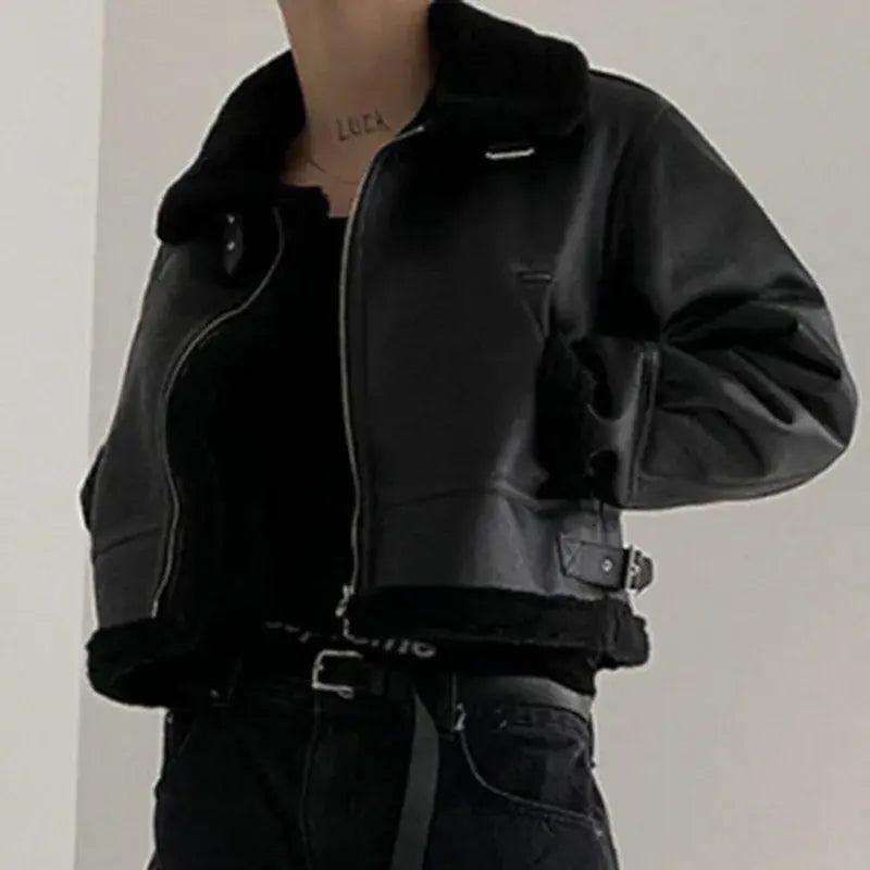 Leather Cotton Coat For Men's Winter Korean Style - ACO Marketplace