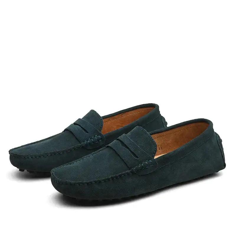 Leather Loafers Casual Slip-On Driving Shoes - ACO Marketplace