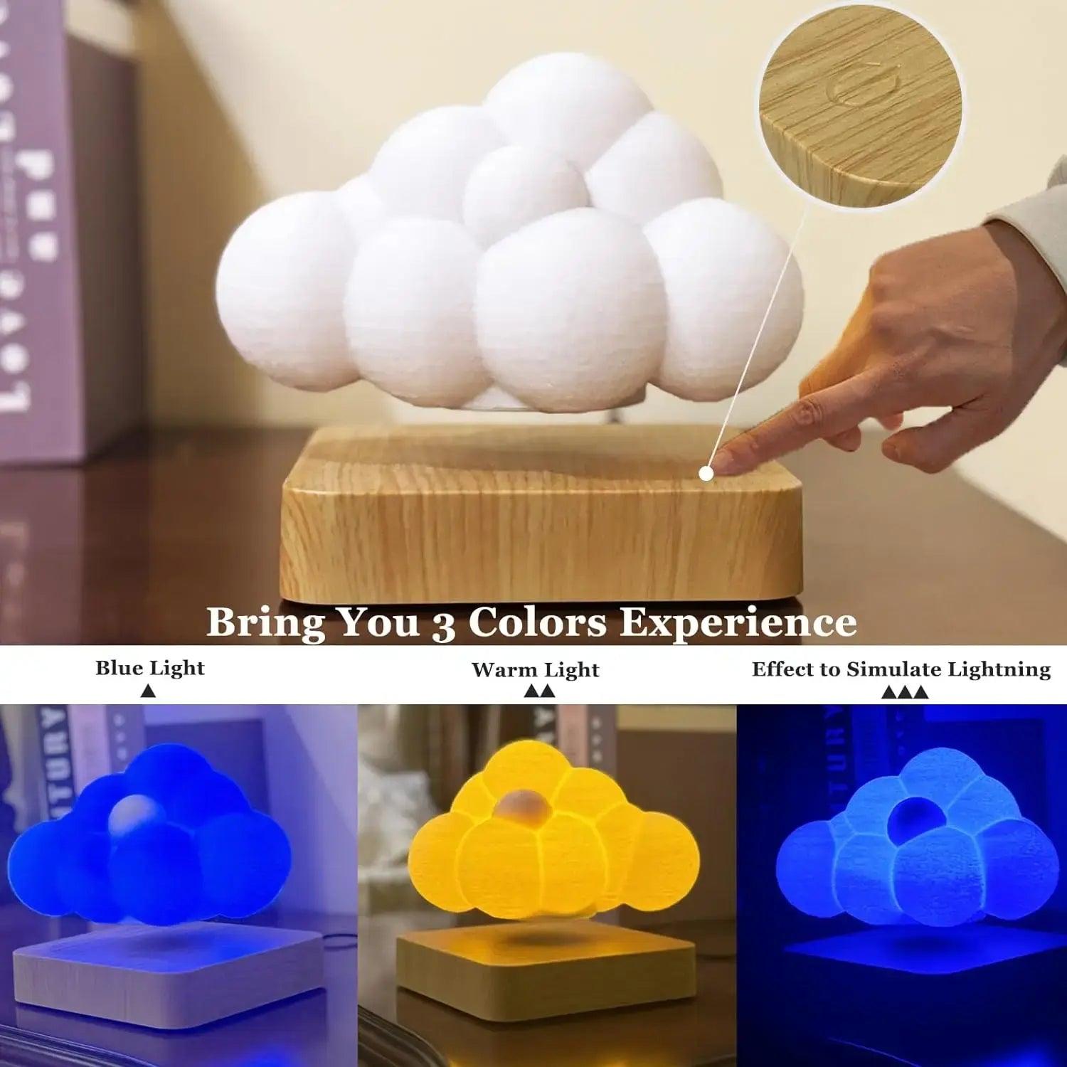 LED Floating Cloud Lamp with 3 Lighting Modes - ACO Marketplace