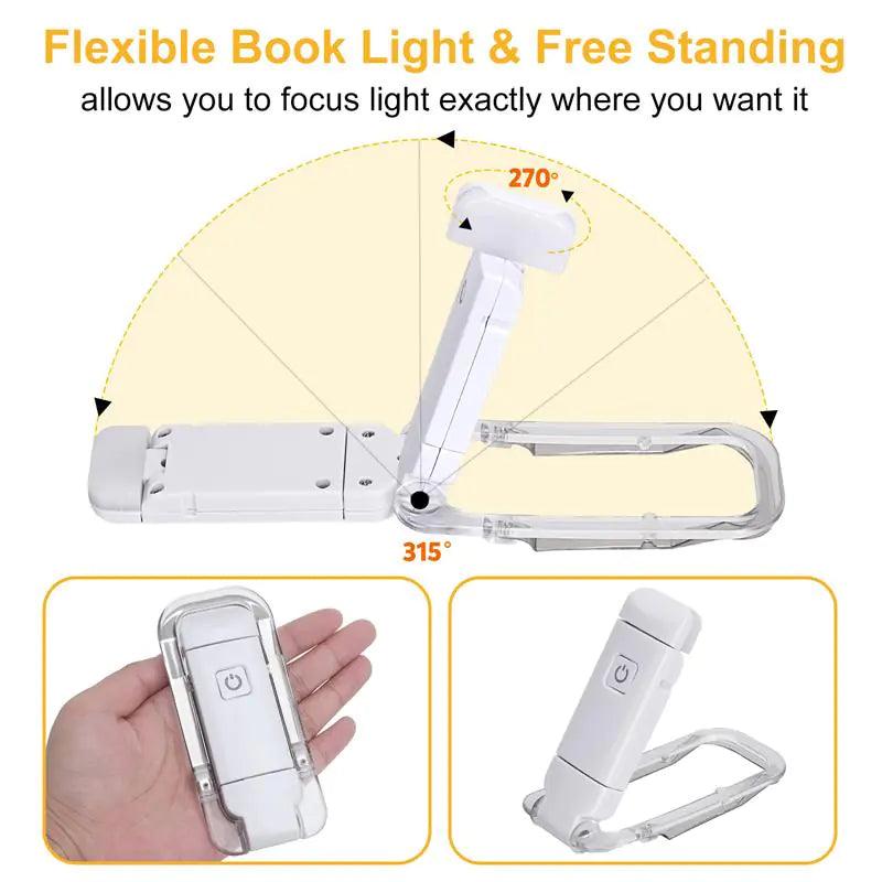 LED Rechargeable Book Reading Light - ACO Marketplace