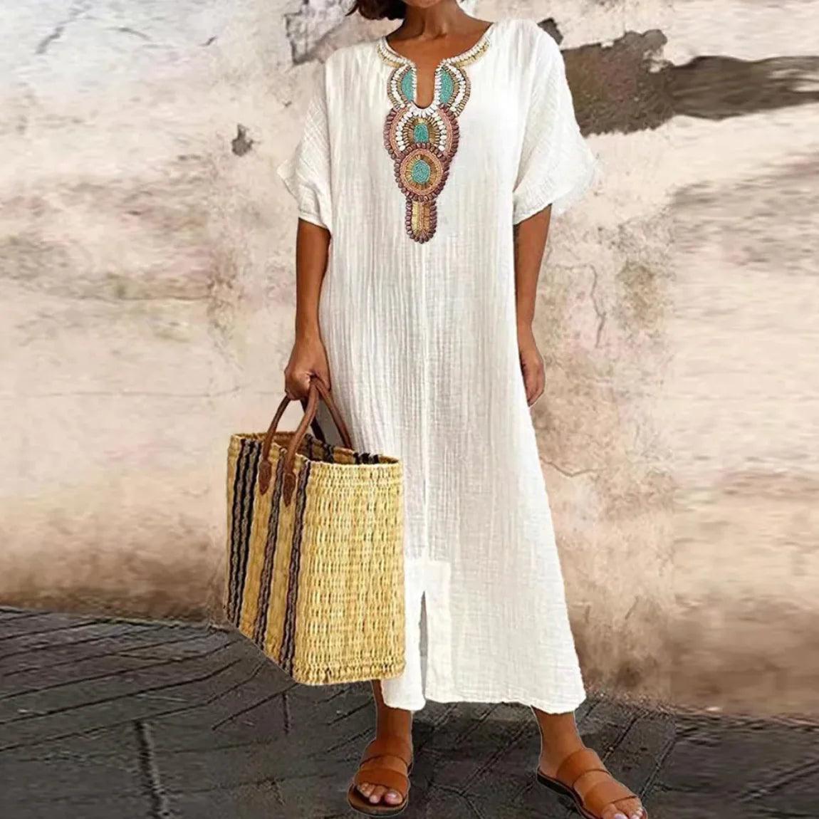 Long White Summer Dress - ACO Marketplace