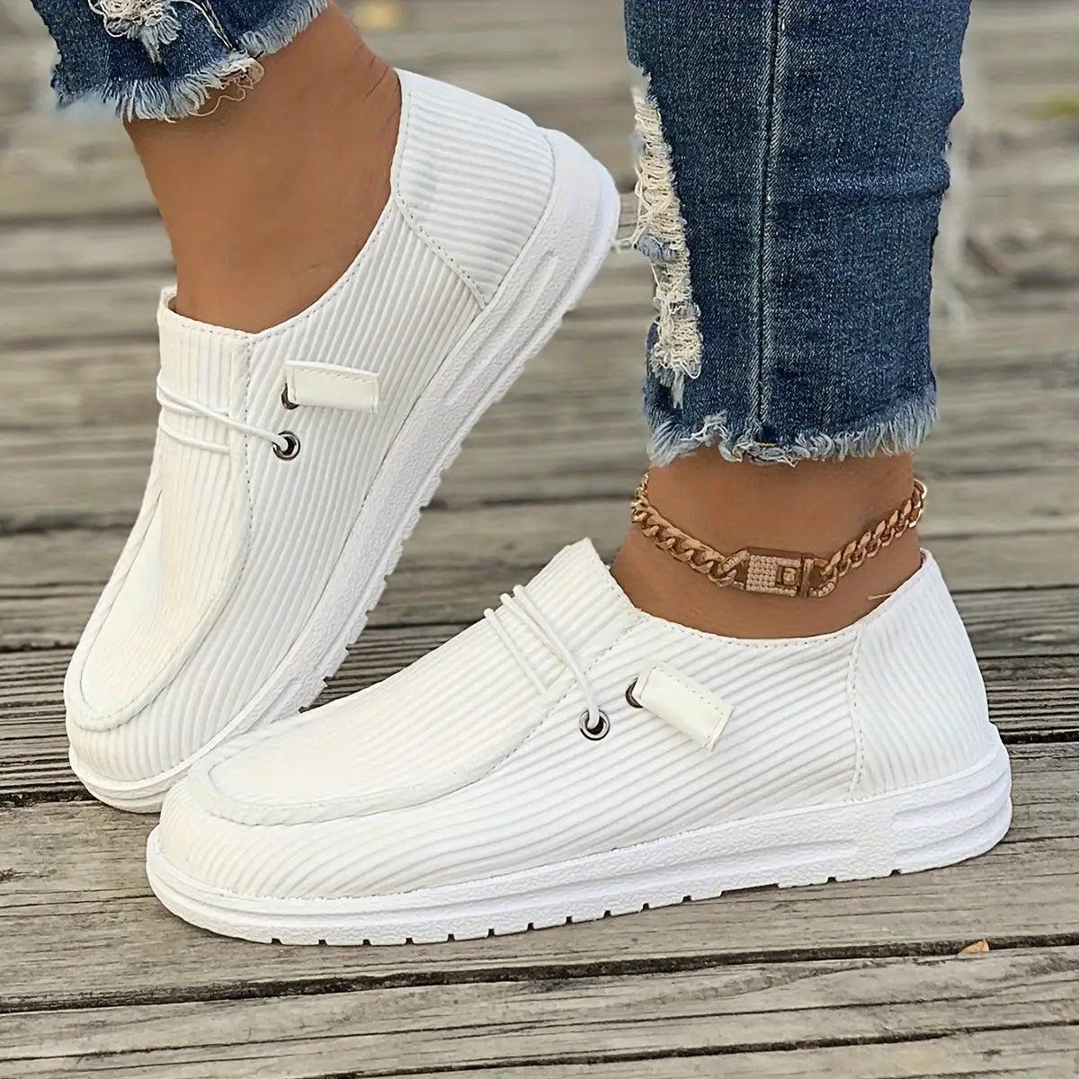 Lux Non Slip Canvas Women Sneakers - ACO Marketplace