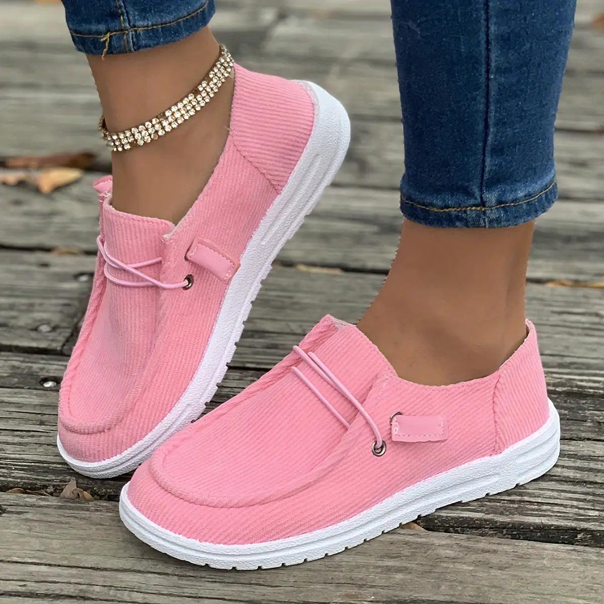 Lux Non Slip Canvas Women Sneakers - ACO Marketplace