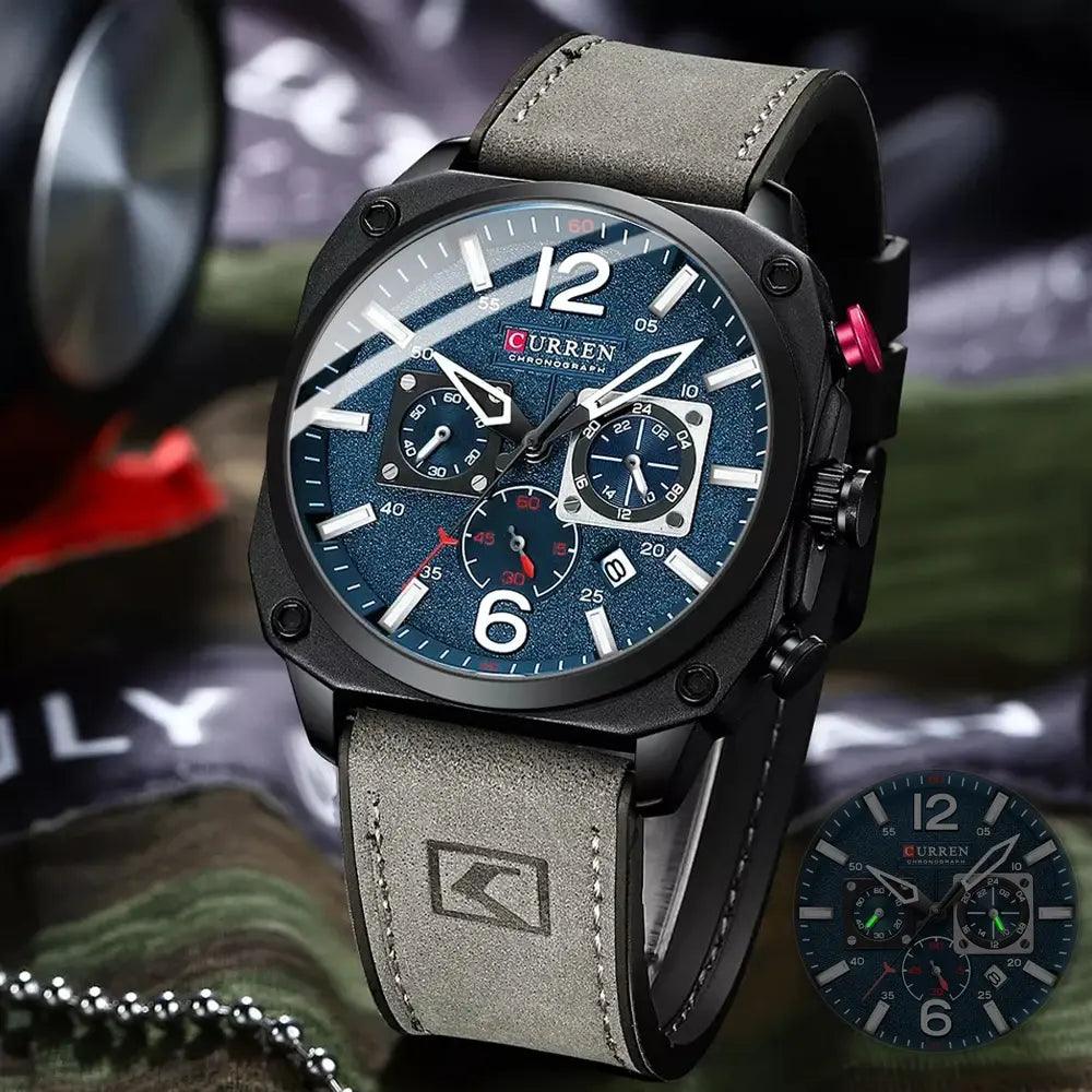Men's Fashion Watch Water Resistant Multi-function - ACO Marketplace
