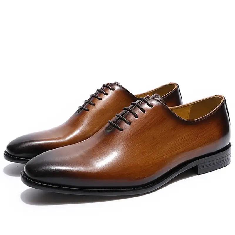 Men's Leather Oxford Shoes - ACO Marketplace