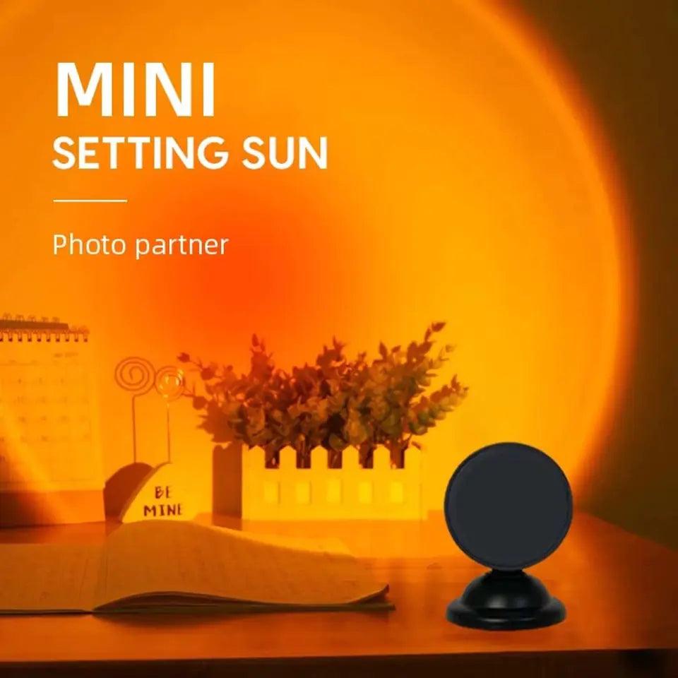 Mini USB Sunset Lamp LED Projector Night Light - ACO Marketplace