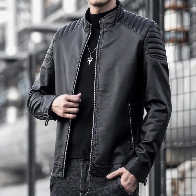 Motorcycle Leather Jacket Men - ACO Marketplace