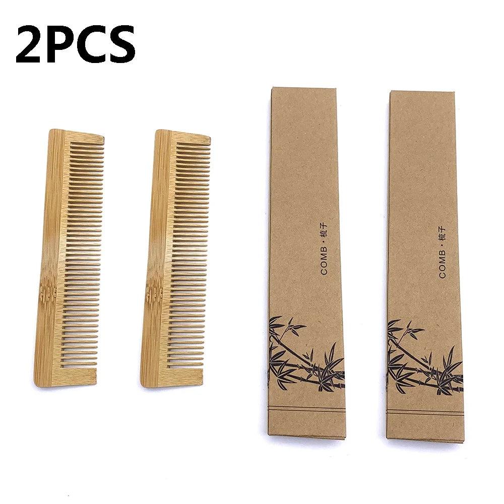 Natural Eco Biodegradable Bamboo Comb Massage Hair Vent Brush - ACO Marketplace