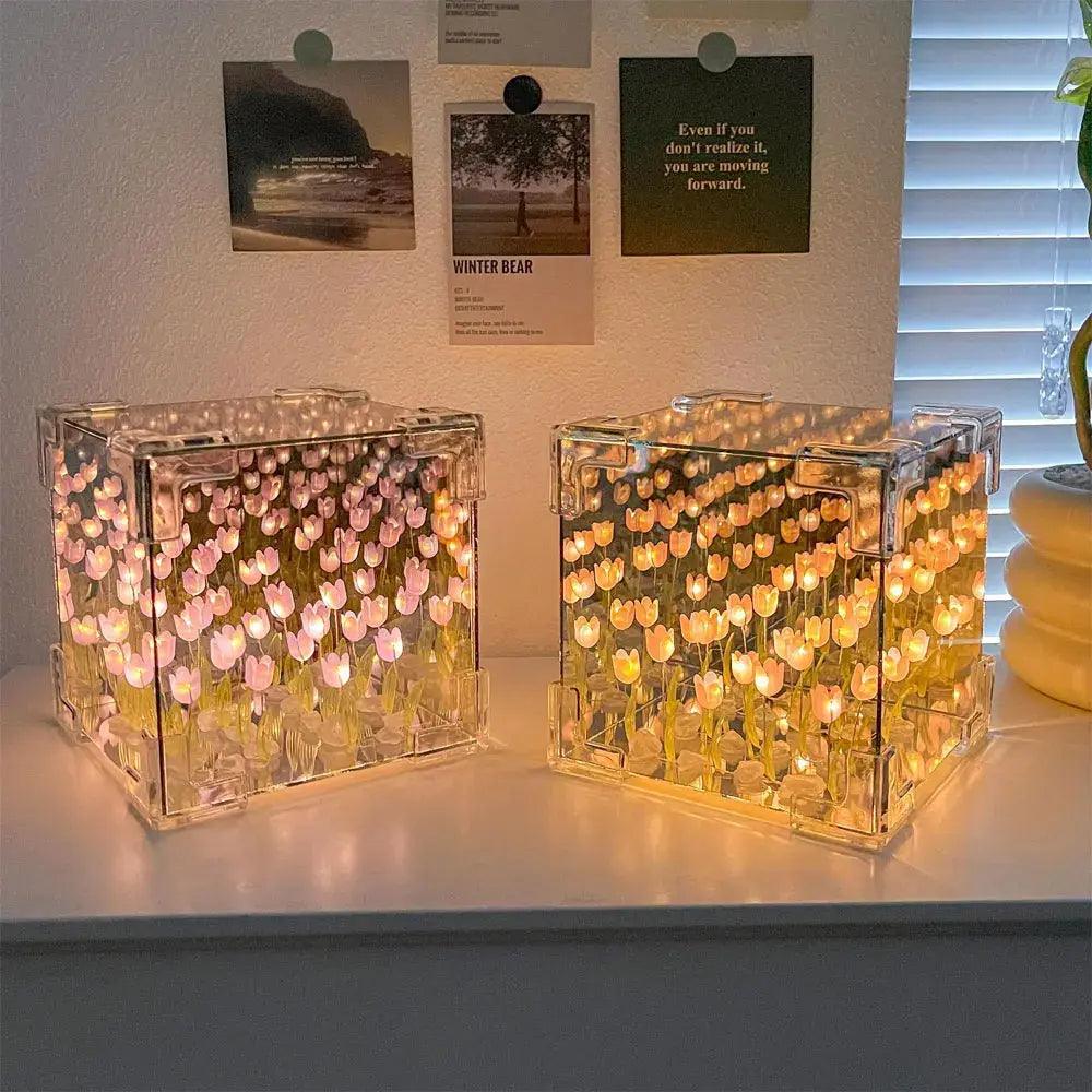 Nightlight Rubik's Cube Mirror Tulip - ACO Marketplace