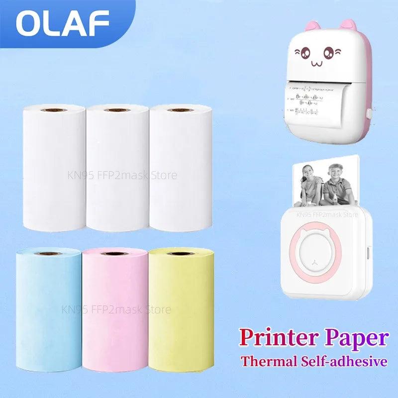 Olpg Thermal Paper Rolls for Mini Printer - ACO Marketplace